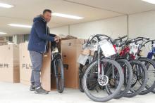 19 Flyer E-Bikes angeliefert bei Velo Zürich