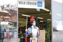 Schweizer Gardist bei Velo Zürich